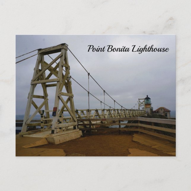 Faro Point Bonita #2-2 postal (Anverso)