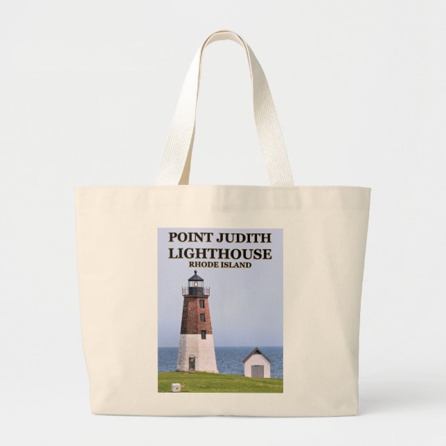 Faro Point Judith, Bolsa de Tote de Rhode Island (Frente)