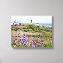 Faro Point Judith, lienzo envuelto de RI