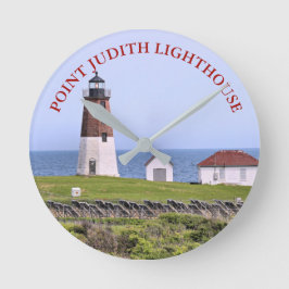 Faro Point Judith, reloj de pared de Rhode Island
