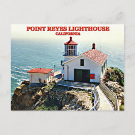 Faro Point Reyes, postal de California