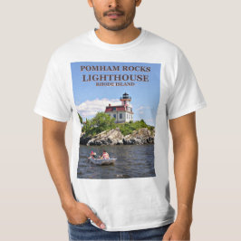 Faro Pomham Rocks, camiseta Rhode Island