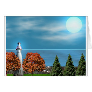 Faro principal de mármol