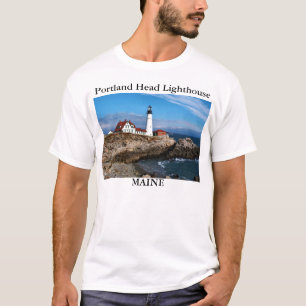 Faro principal de Portland, camisa de Maine