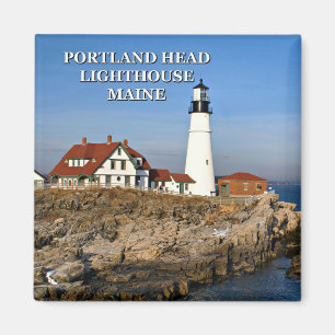 Faro principal de Portland, imán de Maine