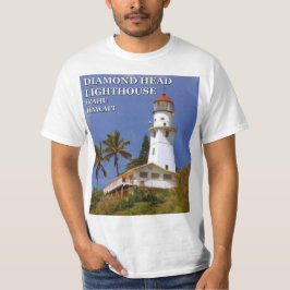 Faro principal del diamante, O'ahu, camiseta de