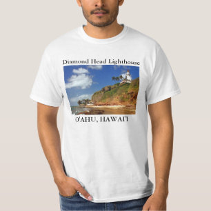 Faro principal del diamante, O'ahu, camiseta de