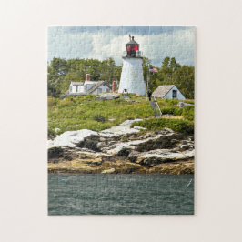 Faro quemado de la isla, rompecabezas de Maine