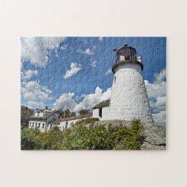 Faro quemado de la isla, rompecabezas de Maine