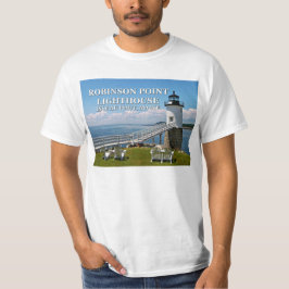 Faro Robinson Point, camiseta Maine