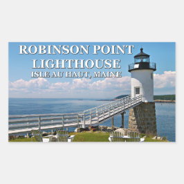 Faro Robinson Point, Pegatinas de Maine