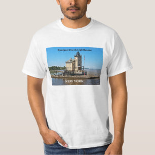 Faro Rondout Creek, camiseta de Nueva York