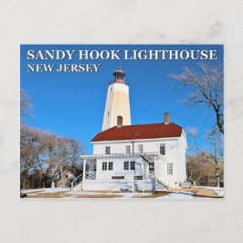 Faro Sandy Hook, postal de Nueva Jersey