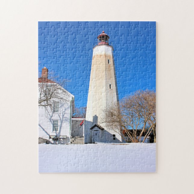Faro Sandy Hook Puzzle New Jersey Jigsaw (Vertical)
