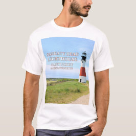Faro Sankaty Head, camiseta de MAMÁES Nantucket