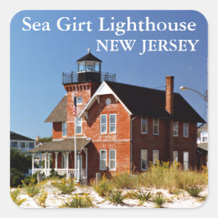 Faro Sea Girt, Pegatinas de Nueva Jersey