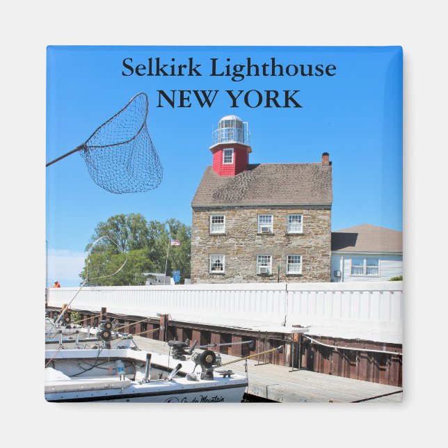 Faro Selkirk, imán de Nueva York (Frente)
