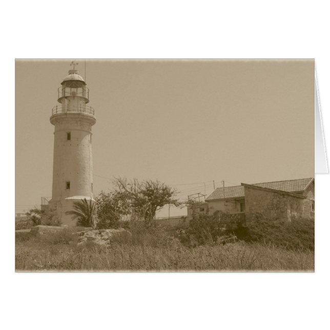 Faro (sepia) (Anverso (Horizontal))