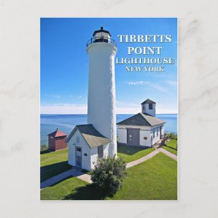 Faro Tibbets Point, postal de Nueva York