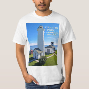 Faro Tibbetts Point, camiseta de Nueva York