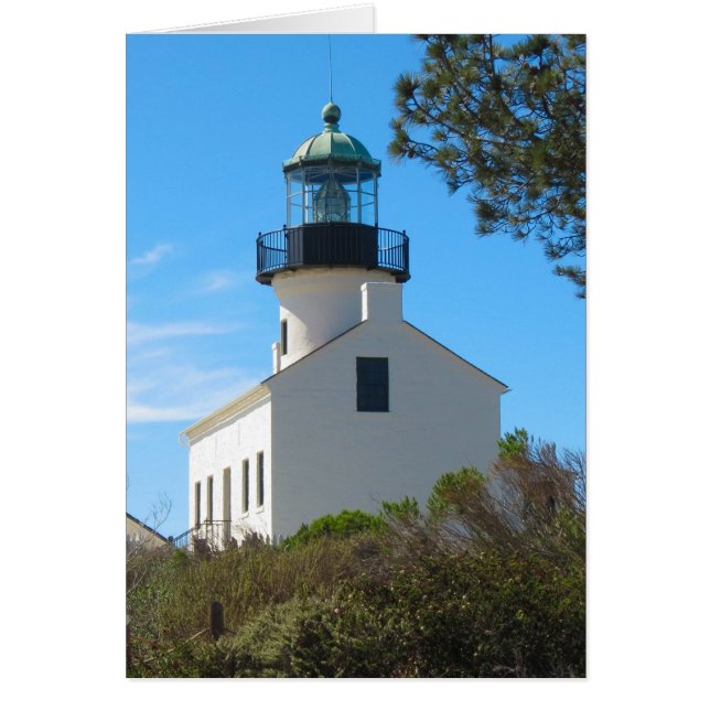 Faro viejo del Point Loma (Frente)