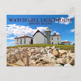 Faro Watch Hill, postal de Rhode Island