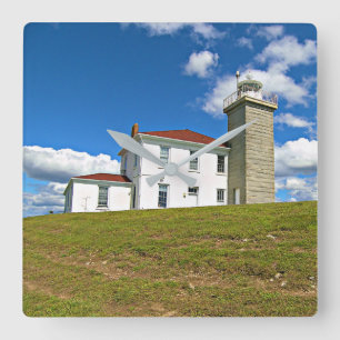 Faro Watch Hill, reloj del muro de Rhode Island
