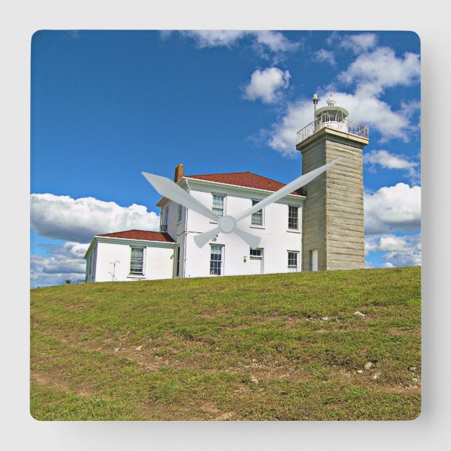 Faro Watch Hill, reloj del muro de Rhode Island (Anverso)