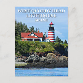 Faro West Quoddy Head, postal Maine