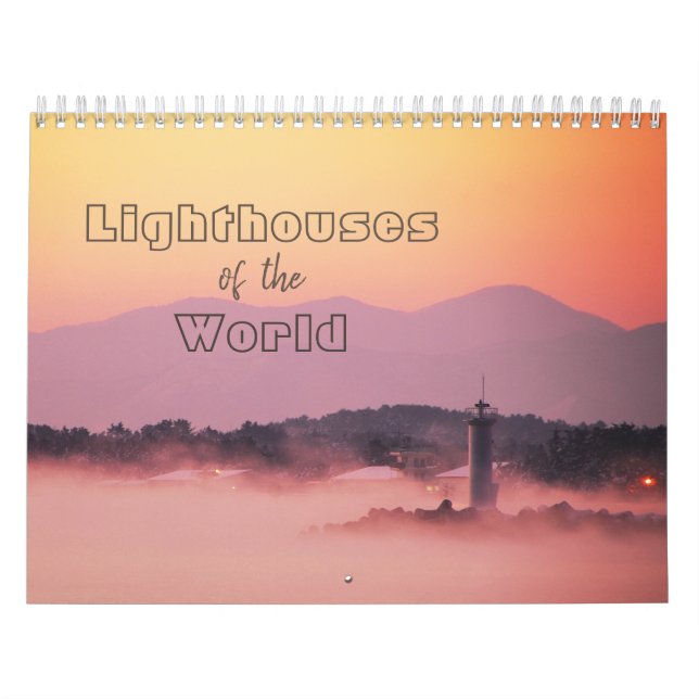 Faros del calendario de doce meses del mundo (Tapa)