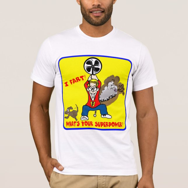 Fart cuál es su camiseta de la superpotencia (Anverso)