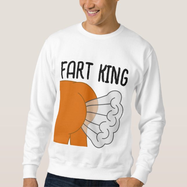 FART KING Gracioso DAD MENS camisetas (Anverso)