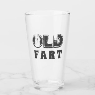 Fart Old Fart Birday Typography Beer