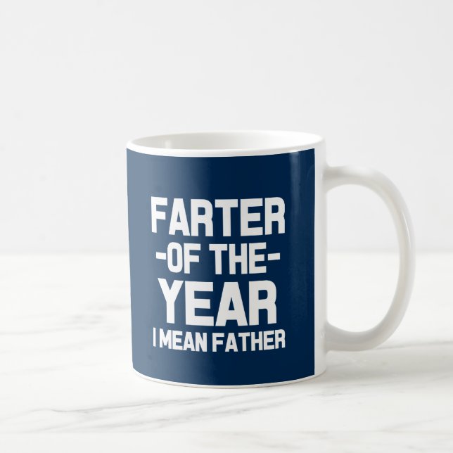 Farter de la taza de café divertida del papá del (Derecha)