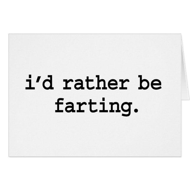 farting. bastante (Anverso (Horizontal))