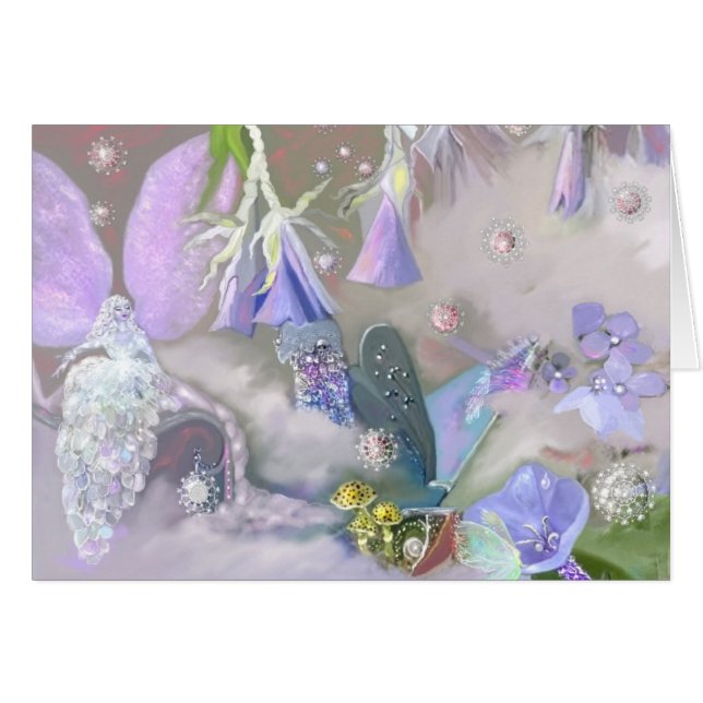 Fary en su pequeño mundo, tarjeta (Anverso (Horizontal))