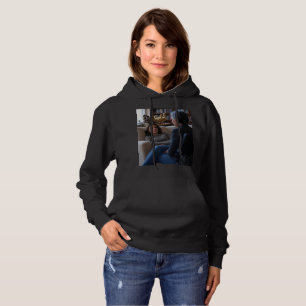Fascinación Con Patos mujeres sudadera con capucha