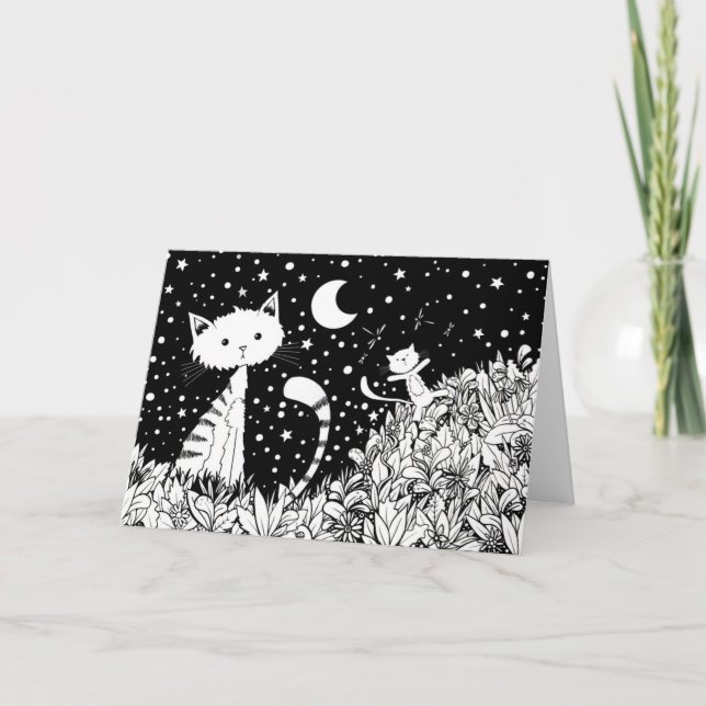 Fascinación - tarjetas de felicitación (Anverso)