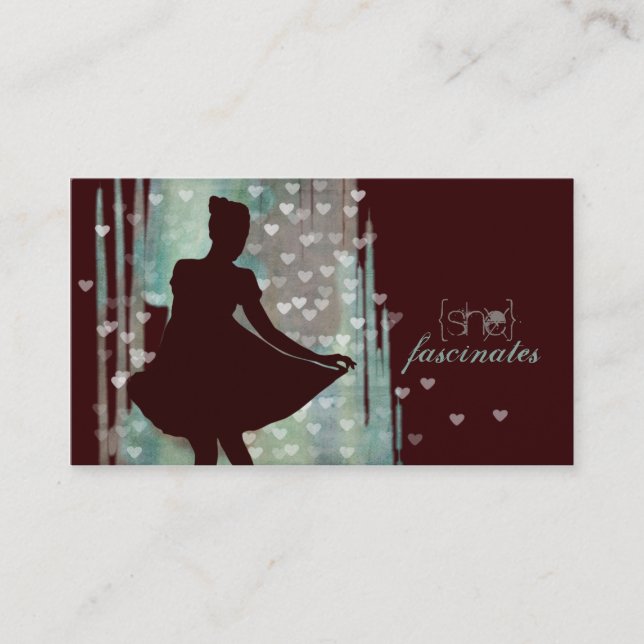 Fascinte tarjetas de visita (Anverso)