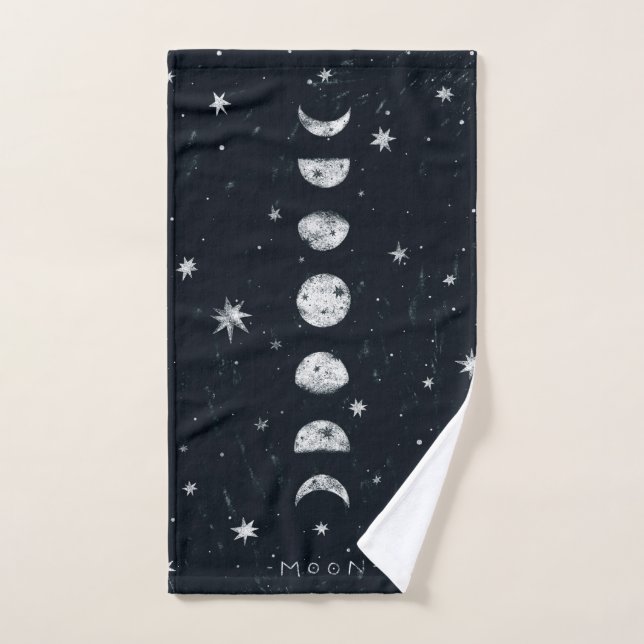 Fases de la luna (Toalla de mano)