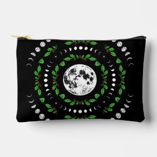 Fases de la luna mandala Bolsa cosmética de maquil