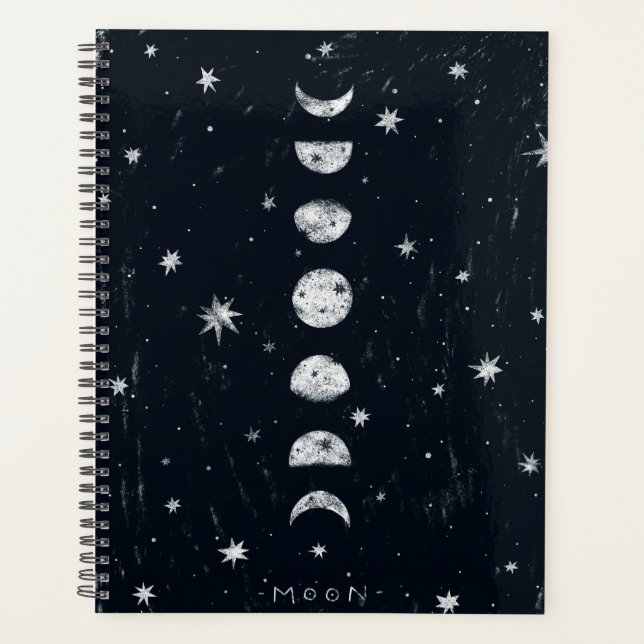 Fases del planificador de la luna (Anverso)