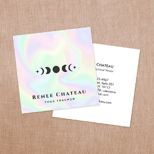Fases lunares Chakra Energy Healer tarjeta de pres