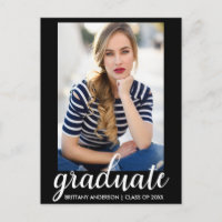 Fashion Graduation Party de moda Invitación a la f