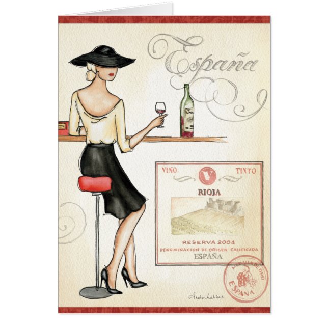 Fashionista del vino (Frente)