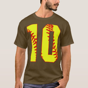 Fastpitch Softball Número 10 10 Softball Jersey U