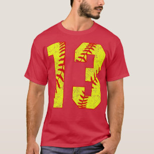 Fastpitch Softball Número 13 13 Softball Jersey U