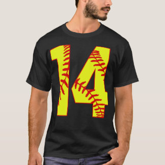 Fastpitch Softball Número 14 14 Softball Jersey U