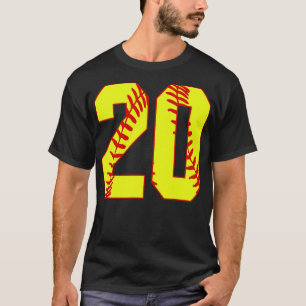 Fastpitch Softball Número 20 20 Softball Jersey U
