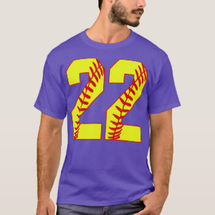 Fastpitch Softball Número 22 22 Softball Jersey U